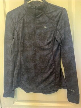 Paradox Heathered Navy Quarter-Zip Pullover